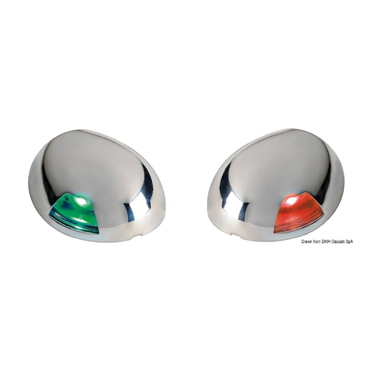 Osculati Sea-Dog LED-Navigationslichter aus Edelstahl 11.051 11.051.01