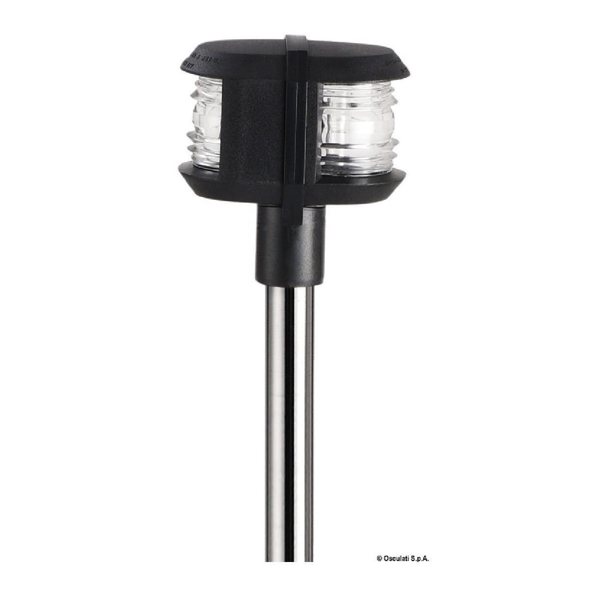 Bastón plegable compacto Osculati con doble luz 11.105.00
