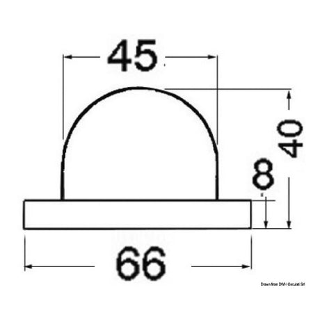 Osculati Luci di via Utility in ABS cromato 112 11.401.01