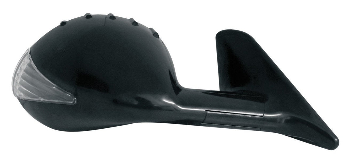 Lampa Race-8 Coppia Specchi Retrovisori Esterni con Led - Nero