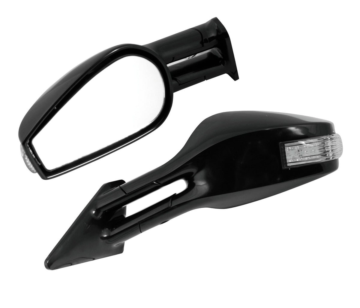 Lampa Race-6 Specchi Retrovisori Esterni con Frecce LED - Nero