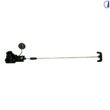 FAP Valvola scarico 1" 1/2 flangia piana con asta 68 cm