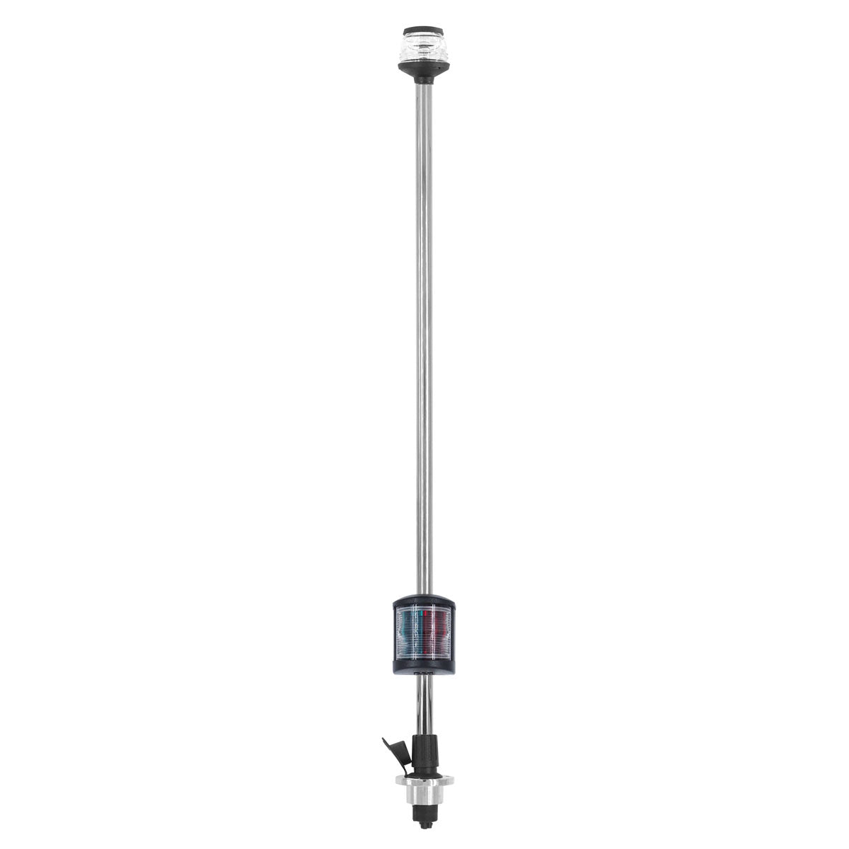 Varilla para faros delanteros Combi plana negra extraíble halógena Trem 360/225 grados H mm 1000