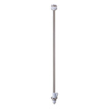 Farola LED PRO con fijación plana LED Gemini 360 Blanco H. 1000 mm