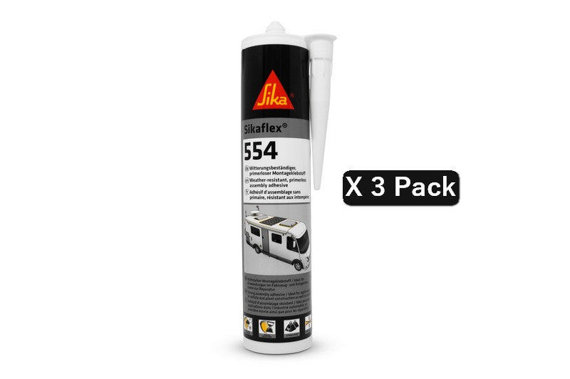 Sikaflex 554 300ml - bianco CONFEZIONE DA 3 PEZZI