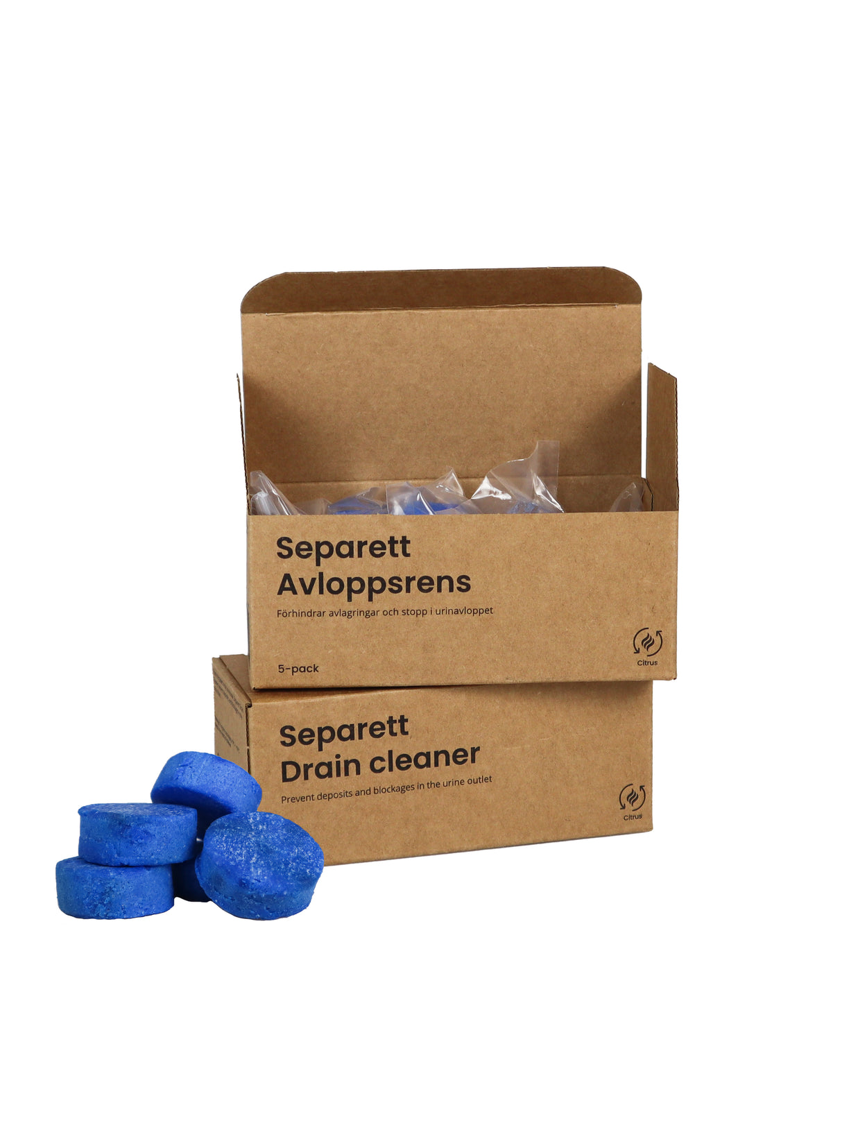 Detergente Organico per Scarichi Separett - 5 Pacchi