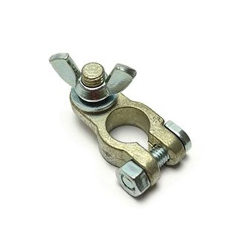 Uniteck Con vite ad alette - Ottone stagnato - M8 x H16 MORSETTI BATTERIA (+ e -)