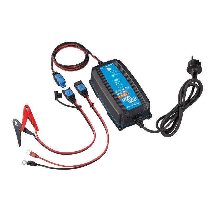 Victron Energy Blue Smart IP65 Akkuladegerät 15Ah 12V 230V