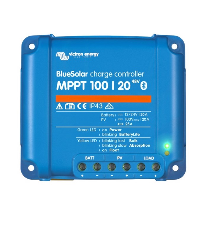 Victron Energy BlueSolar MPPT 100/20 48V Retail Regulador de carga