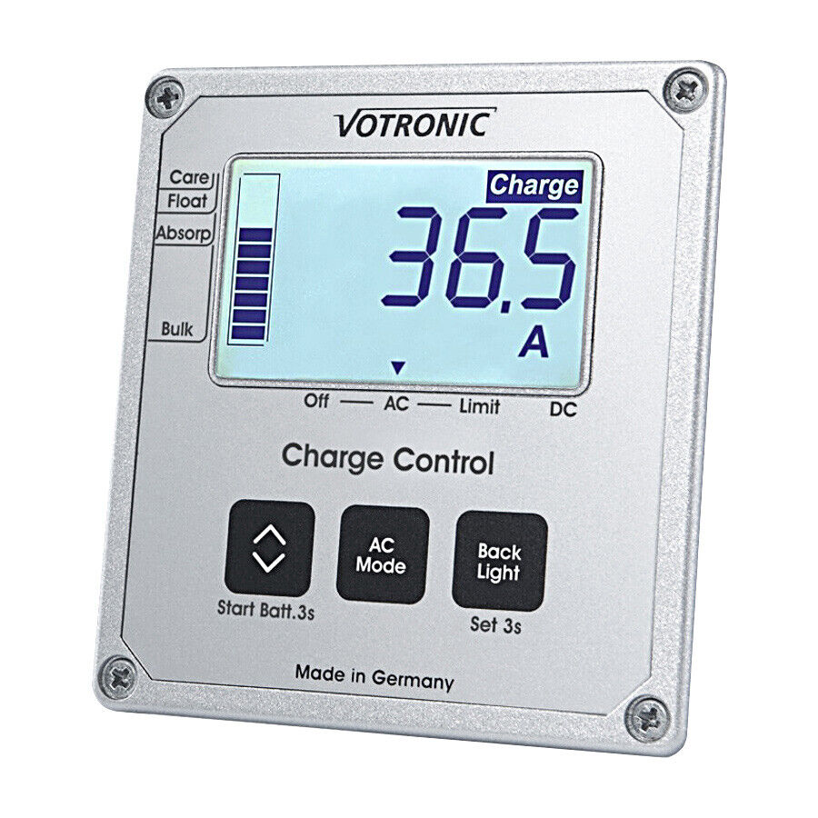 Controlador de carga LCD Votronic S-VCC