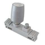 Faretto LED orientabile per Track System con interruttore, argento 3000 K