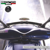 Biondi Parabrezza Club Piaggio Hexagon GT 250 cc. 2° Modello 1998-2000 con Attacchi