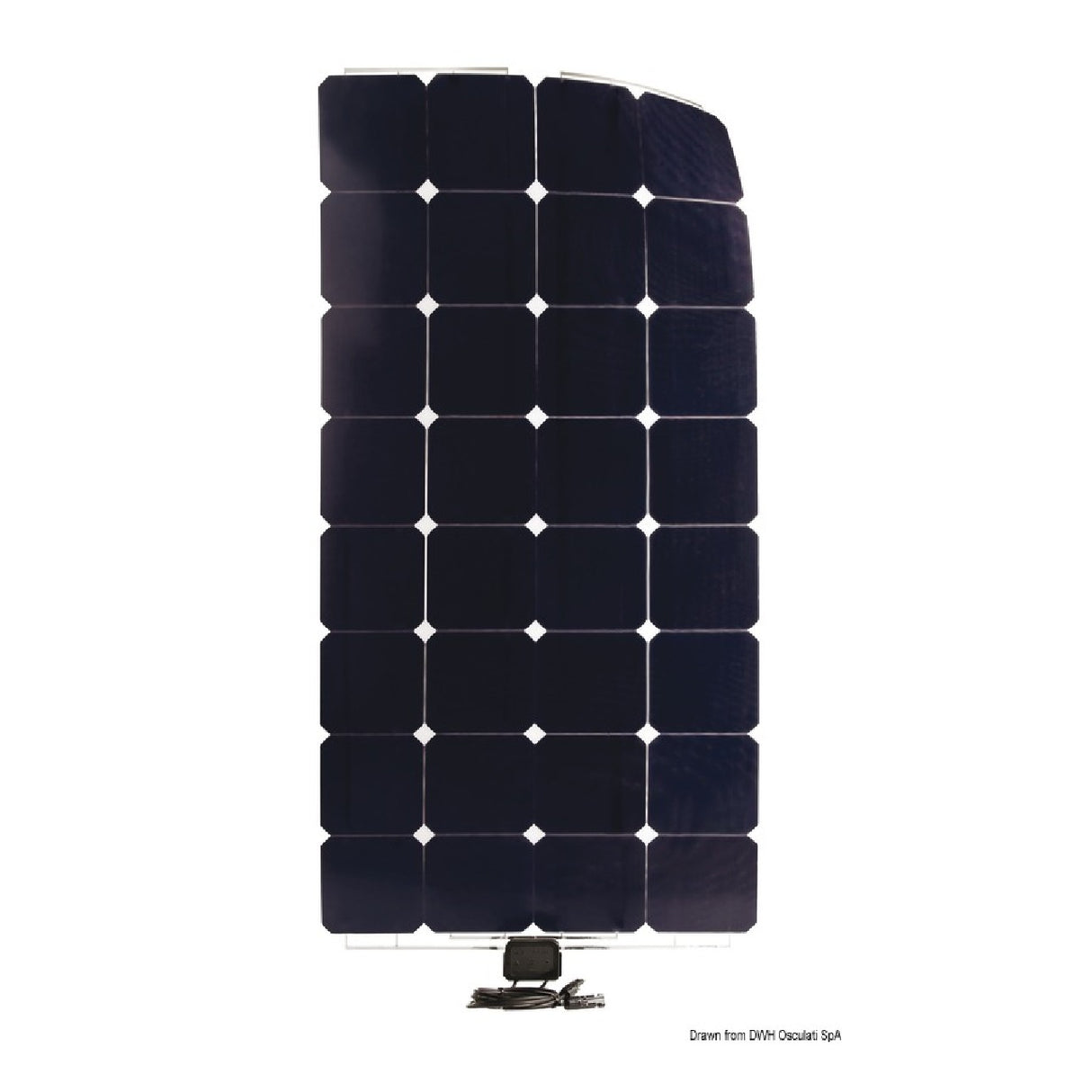 Enecom SunPower Solarmodul 120 Wp 1230x546 mm