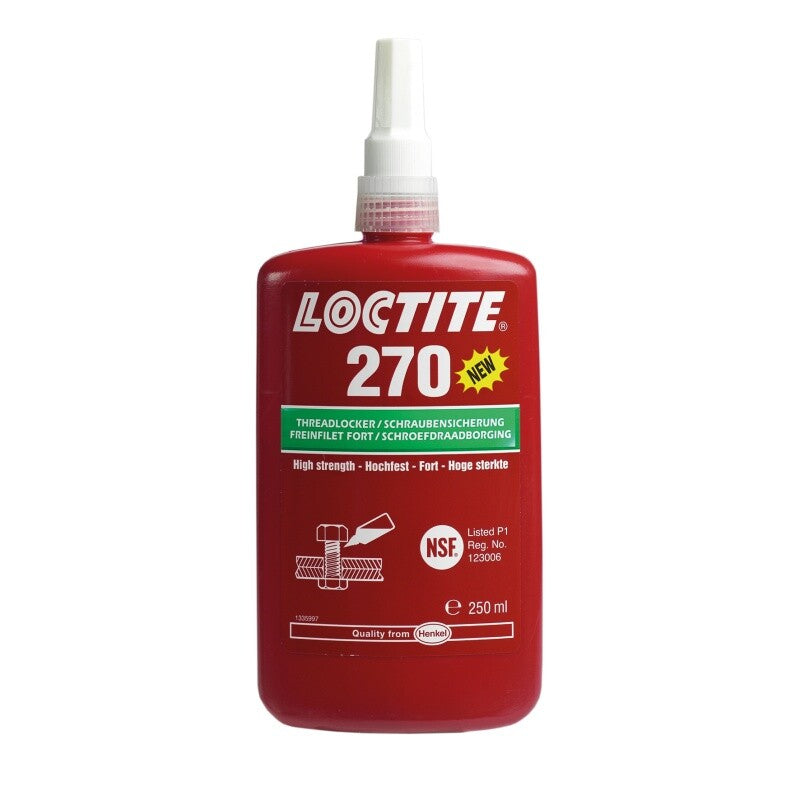 LOCTITE 270 - Fijador de roscas de alta resistencia 250 ml