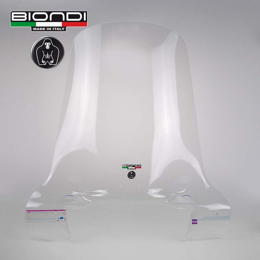 Biondi Parabrezza Club Piaggio Hexagon AS 125/150 cc. 1994-1998 con Attacchi