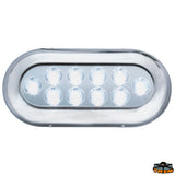 Trem Luce subacquea LED ovale 160x78 mm 23 W per plancetta e carena