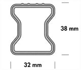 Fabbri Allestimento Per Veicolo Commerciale BARRO 160 (1 PZ) - STEEL / ACCIAIO 12A16000