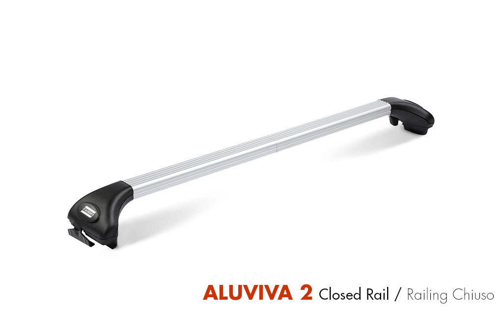 Fabbri Barre Portatutto Auto ALU VIVA 2 RC BLACK 12AW6900