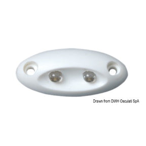 Osculati Luce di cortesia LED senza incasso - frontale 13.177.01 13.177.01 - AmerigoStore