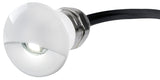Luz de cortesía Osculati luz LED blanca cuerpo de acero inoxidable pulido 13.182.16