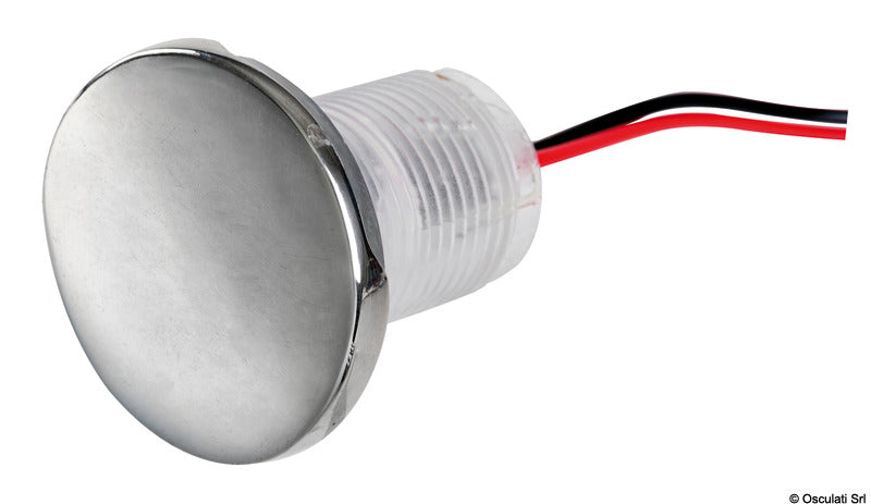 Osculati LED courtesy lights ROUND white light double beam 13.188.22