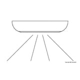 Osculati Plafoniera di servizio a LED accensione Auto sensibile Posizione 13.199.06