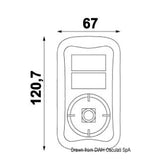 Osculati Joystick-Steuerung für Classic 13.225.39