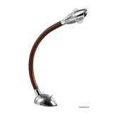 Osculati 3W leather-covered spotlight 13.237.05