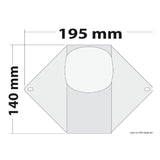 Osculati Luce di via/coperta LED 13.243.88