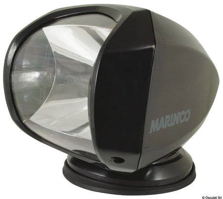 Marinco Faro 100W 12V 24V Nero con telecomando SPLR-2
