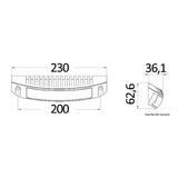 Labcraft design Faretto a LED per plancette, specchi di poppa, fly-bridge - AmerigoStore