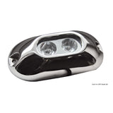 Osculati Luce subaquea LED per plancette, specchi di poppa, carene e pozzetti 2 LED 13.280.96