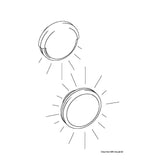 Osculati Luce di cortesia LED da incasso Tilly - frontale o verso il basso 13.426.01