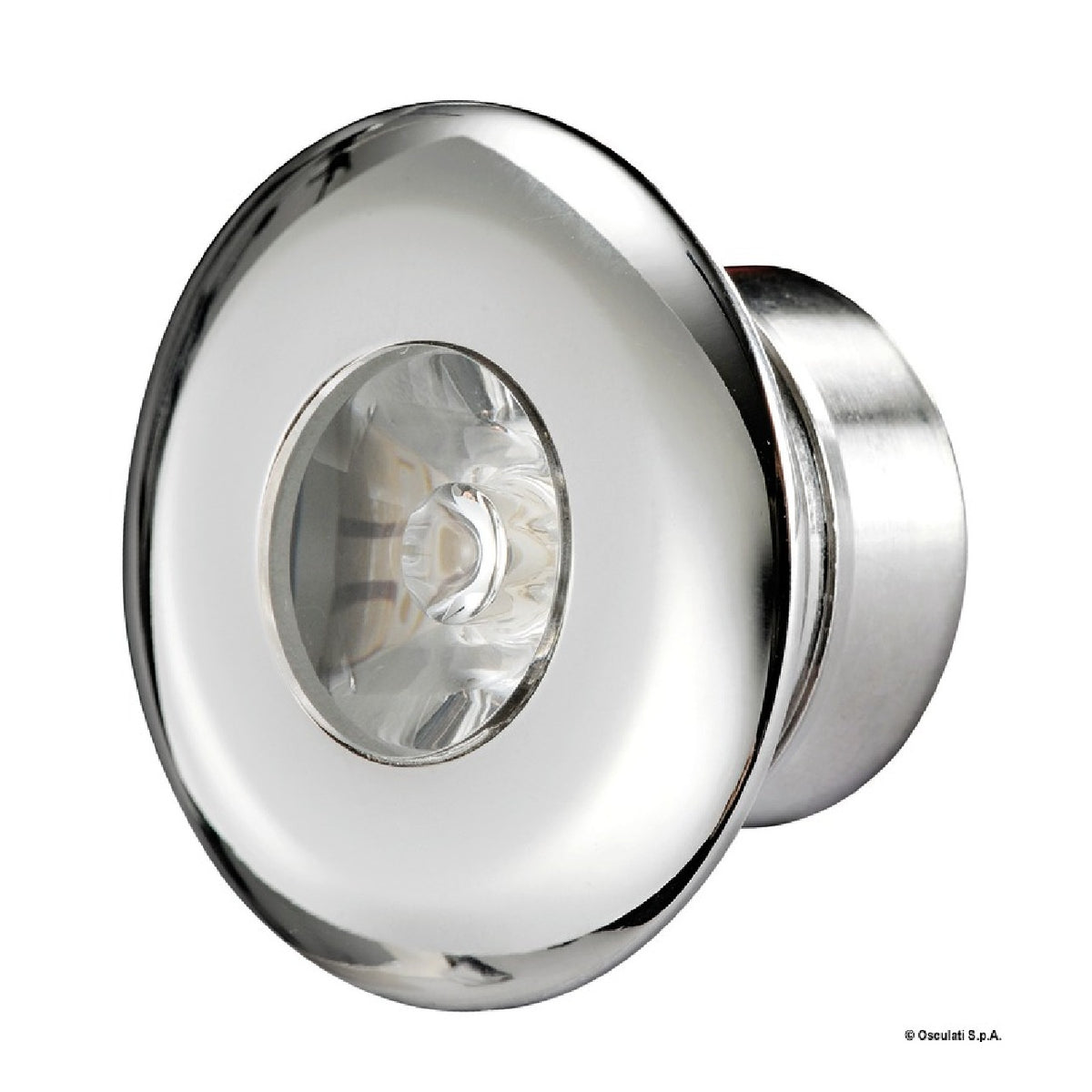 Luz de cortesía LED empotrada Osculati - frontal 13.429.04