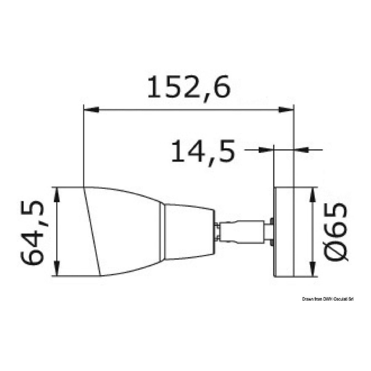 Osculati LED-Strahler 13.438.90 13.438.90