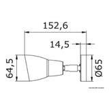 Osculati LED-Strahler 13.438.90 13.438.90