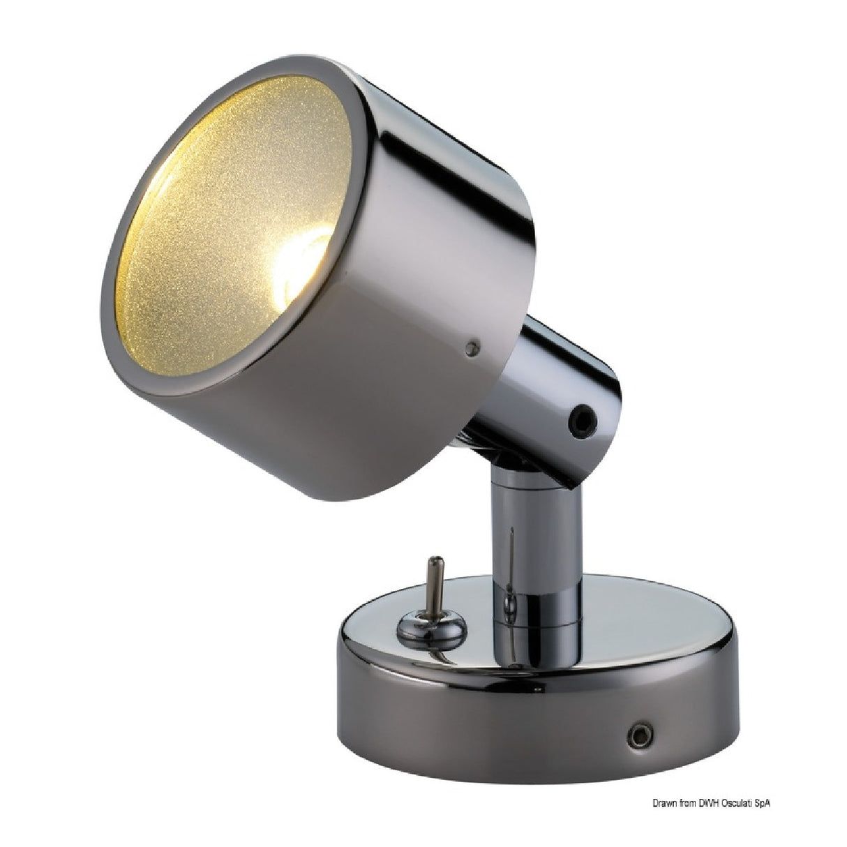 Osculati Laguna Spotlight 1 LED HD 12/24 V 13.439.21