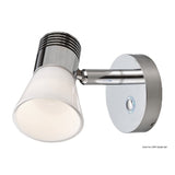 Foco LED regulable Osculati con reflector de cristal 13.439.56