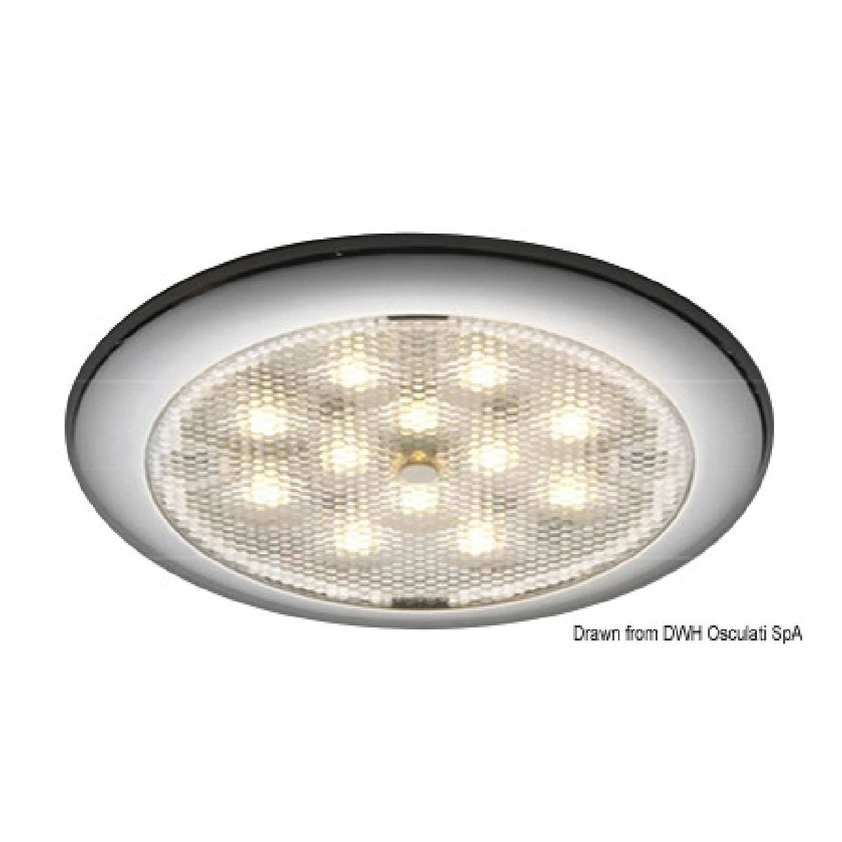 Foco LED día/noche Osculati blanco 13.442.15