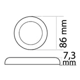 Foco LED Osculati Procion sin empotramiento 13.442.25 13.442.25