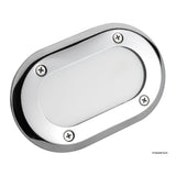 Osculati LED recessed ceiling light, chromed brass, 12V 20W 13.533.02