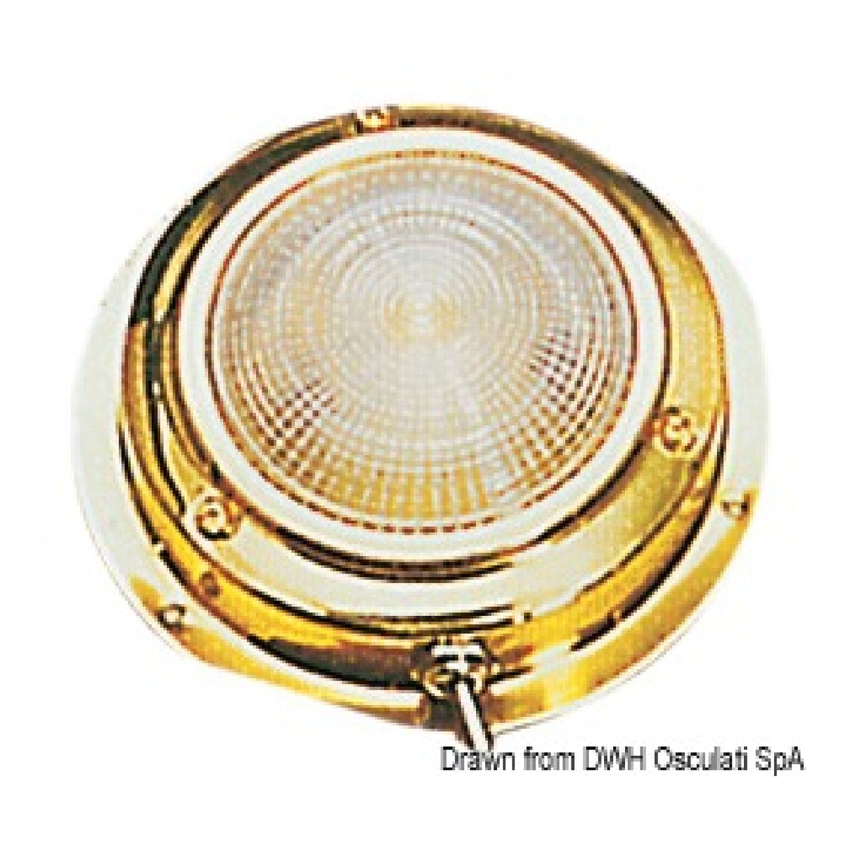 Osculati Japanische Einbau-Deckenleuchte 13.543.01