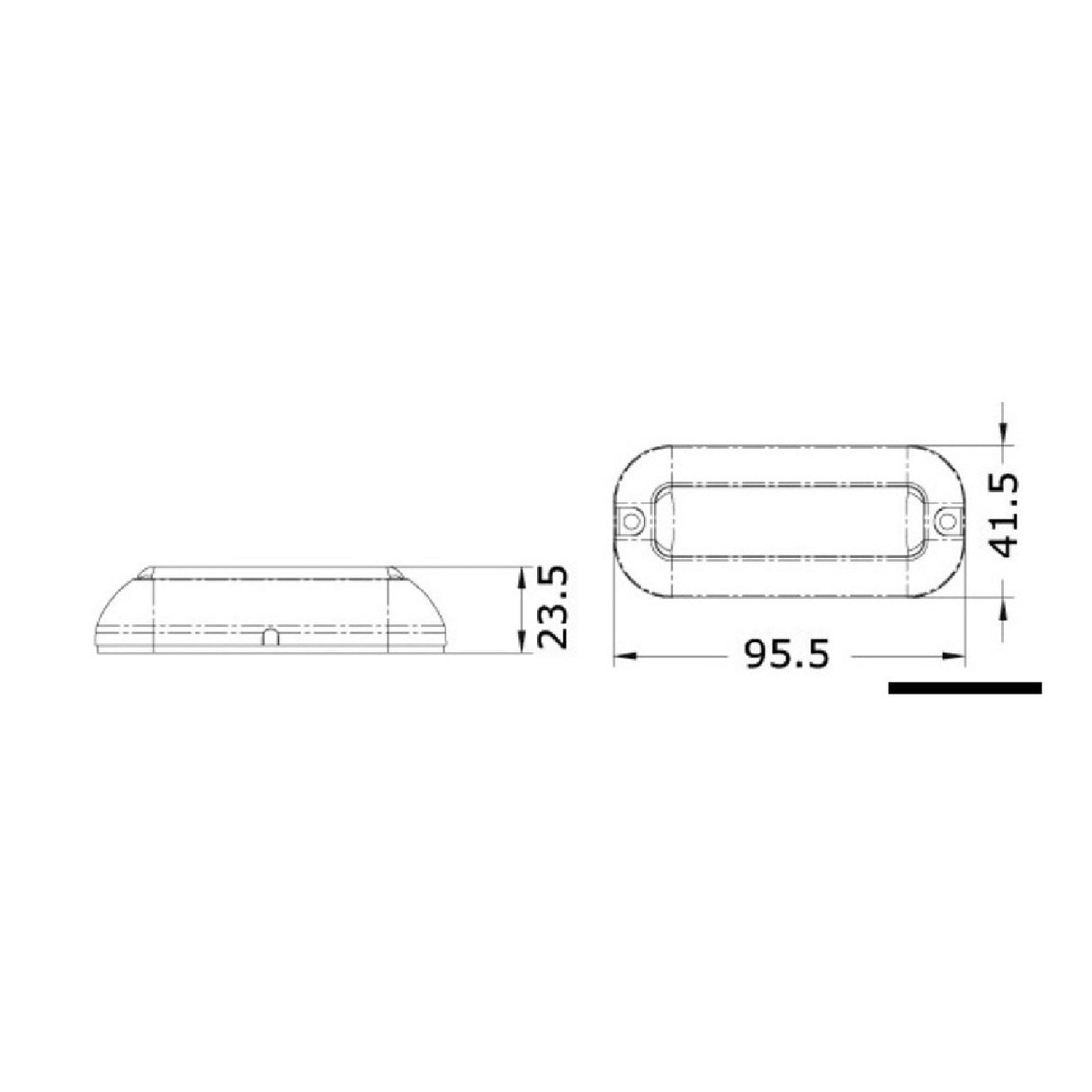 Osculati Luce subacquea a LED 13.640.01