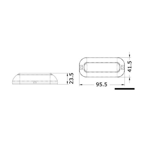 Osculati Luce subacquea a LED 13.640.01