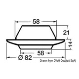 Batsystem Faretto LED da incasso Comet