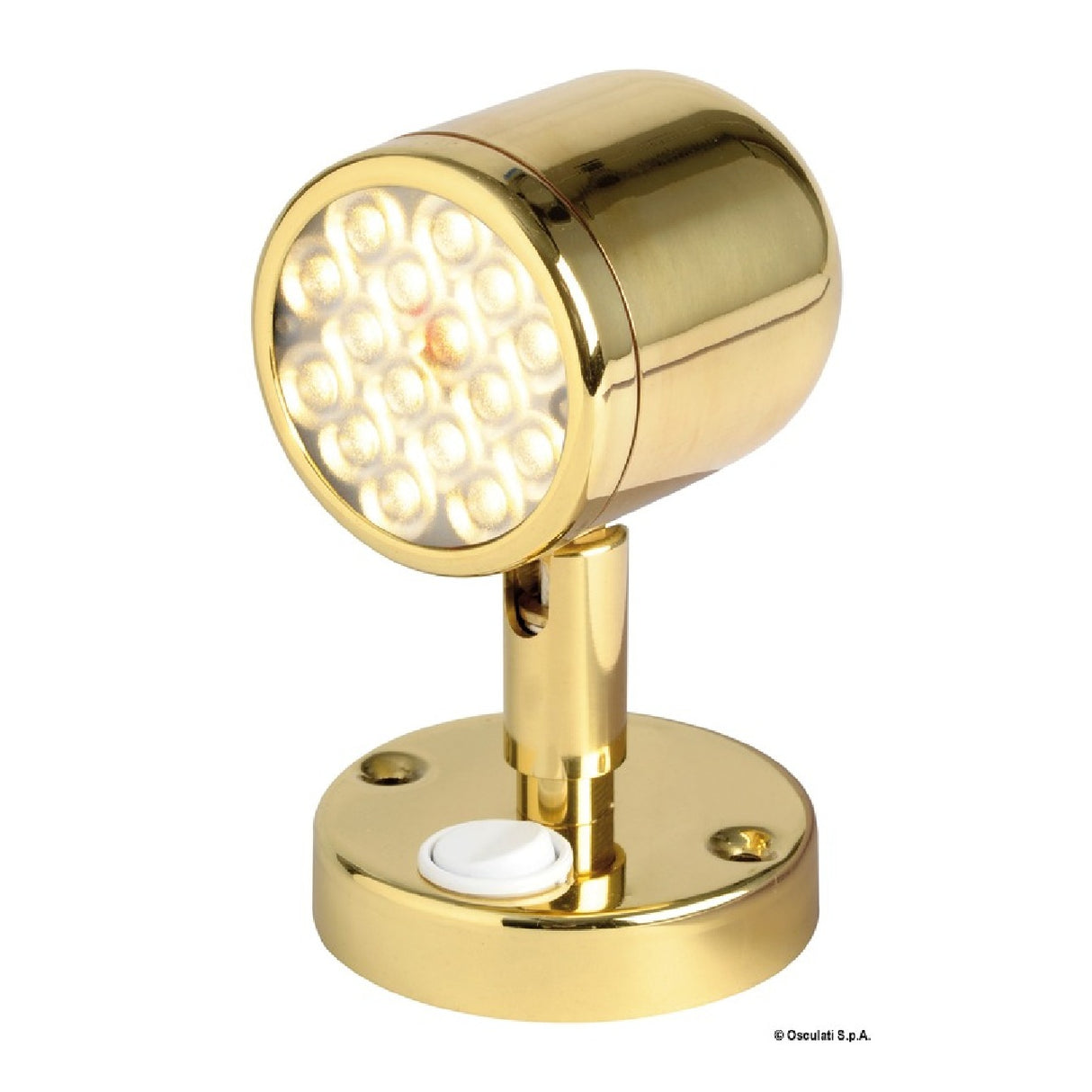 Osculati schwenkbarer LED-Scheinwerfer mit Schalter 13.947.10