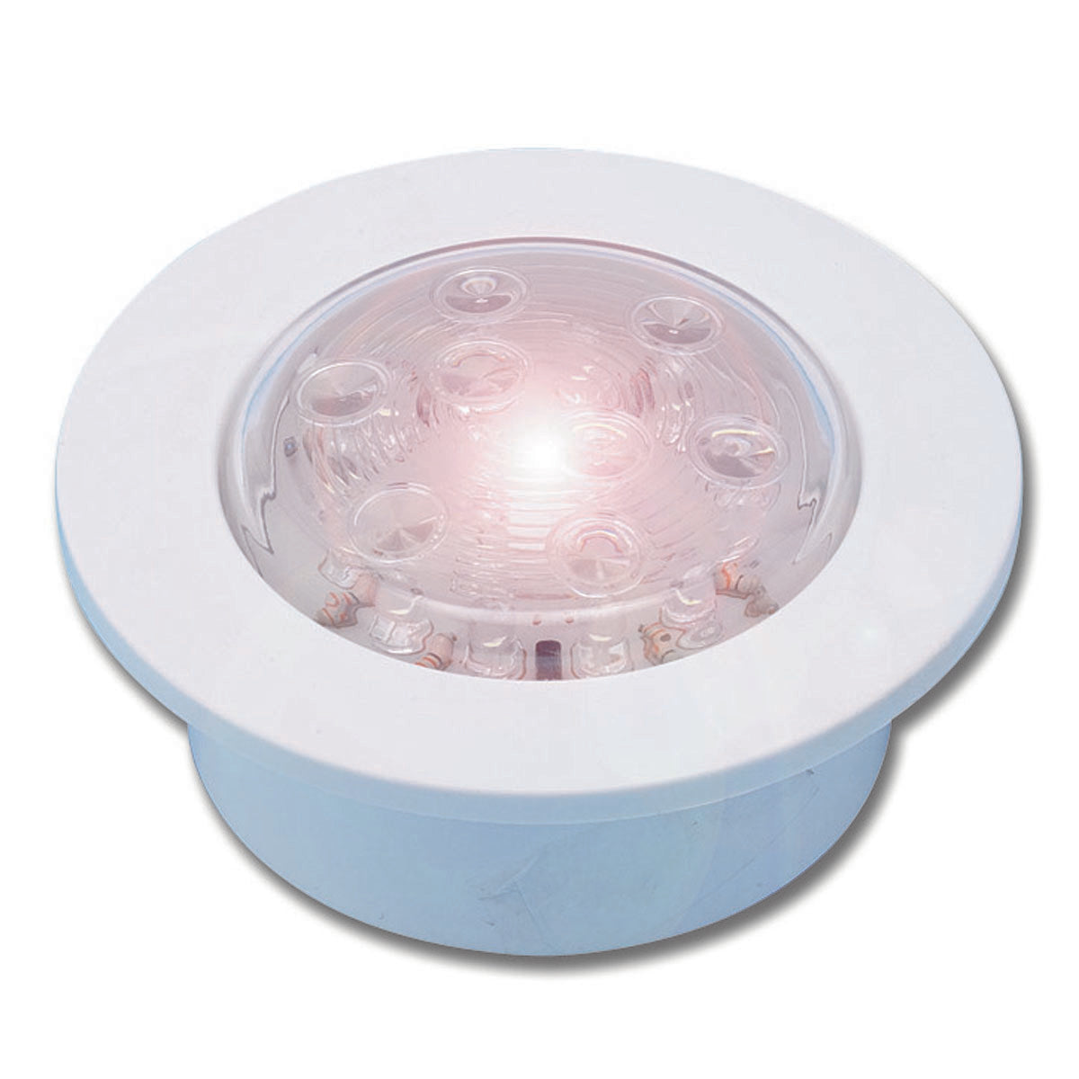 Trem Push On 16 LED Recessed Boat Ceiling Light