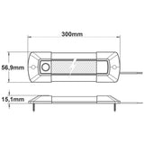 Lámpara de techo LED para barco Trem