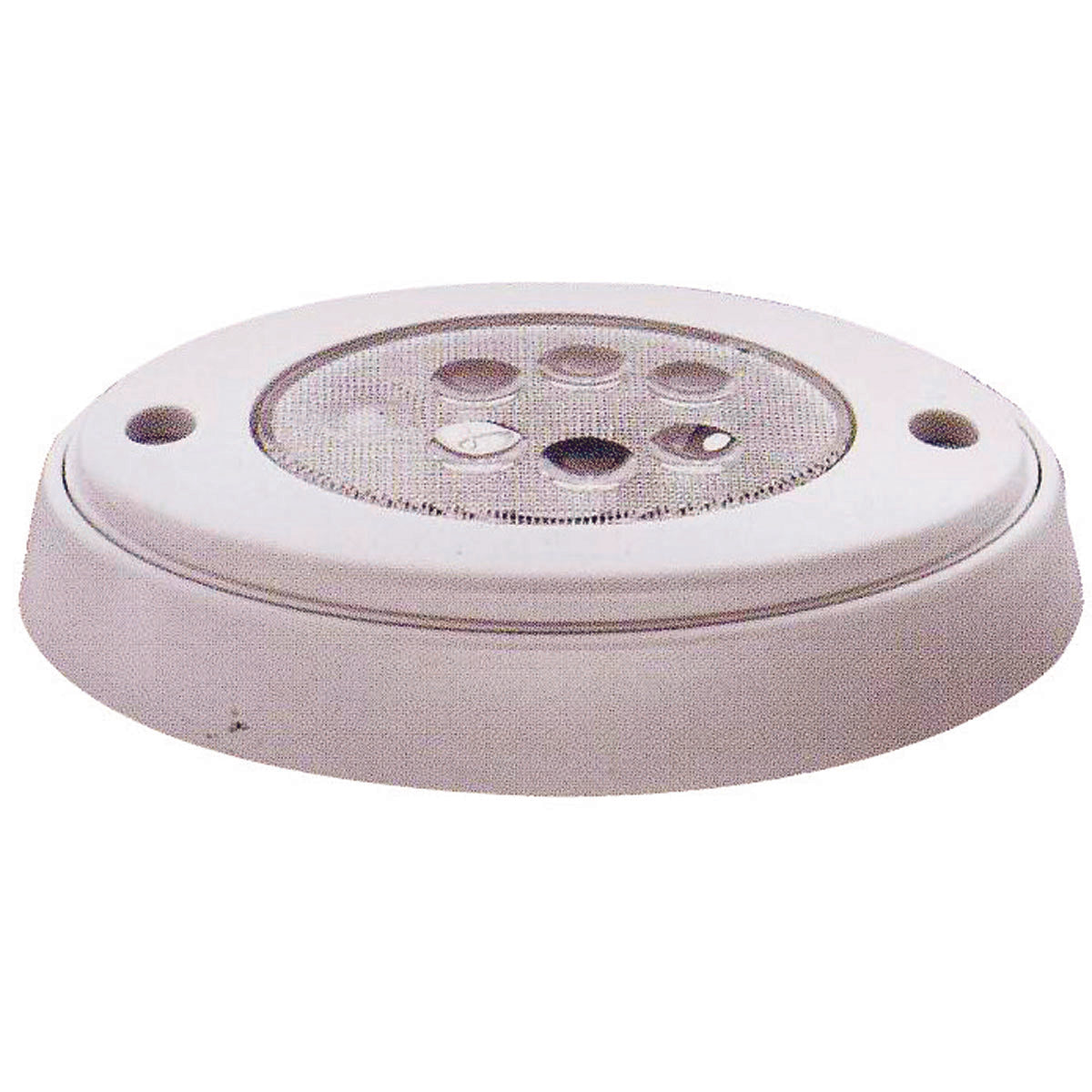 Trem 12V Boots-Deckenleuchte mit 6 LEDs, Glas, Druckknopf zum Einschalten