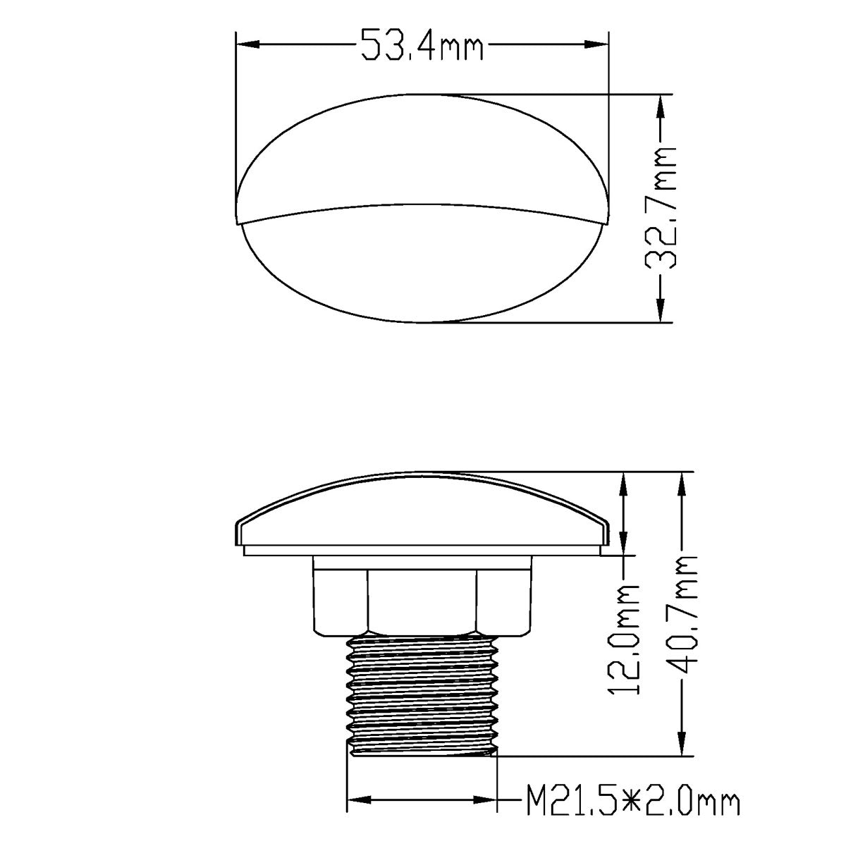 Trem Luce di cortesia a LED con coperchio